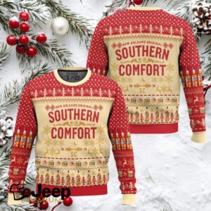 Southern Comfort Whiskey Ugly Christmas Sweater