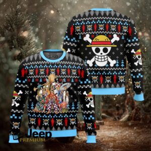 Straw Hat Crew One Piece Ugly Christmas Sweater