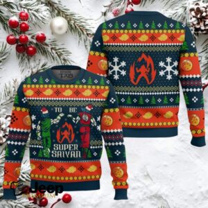 Super Saiyan Dragon Ball Ugly Christmas Sweater