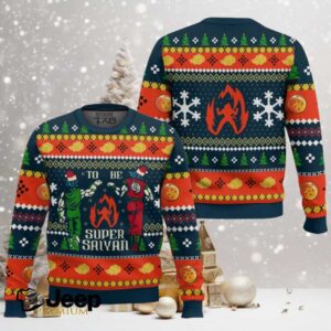 Super Saiyan Dragon Ball Ugly Christmas Sweater