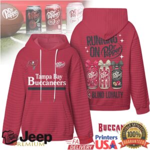 Tampa Bay Buccaneers Official NFL Dr.Pepper Waffle Hoodie
