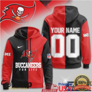 Tampa Bay Buccaneers Official NFL For Life Hoodie