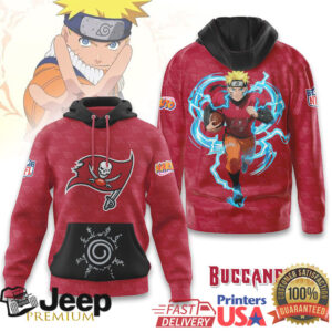Tampa Bay Buccaneers Official NFL x Naruto Limited Edition Hoodie Tampa Bay Buccaneers Official NFL x Naruto Limited Edition Hoodie