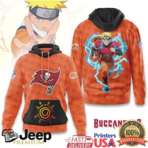 Tampa Bay Buccaneers Official NFL x Naruto Limited Edition Hoodie