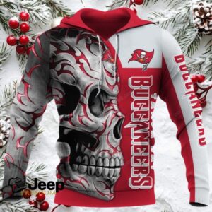 Tampa Bay Buccaneers Skull Fury NFL Hoodie