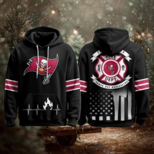 Tampa Bay Buccaneers x Firefighter Appreciation Night Game Hoodie 3D