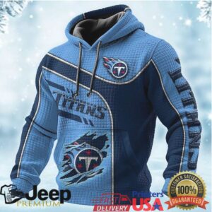 Tennessee Titans NFL Skull Limited Edition 3D Hoodie