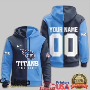 Tennessee Titans Official NFL For Life Hoodie