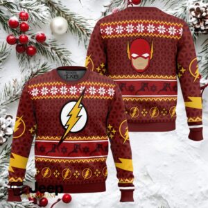 The Flash DC Ugly Christmas Sweater