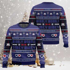 Timey Wimey Doctor Who Ugly Christmas Sweater