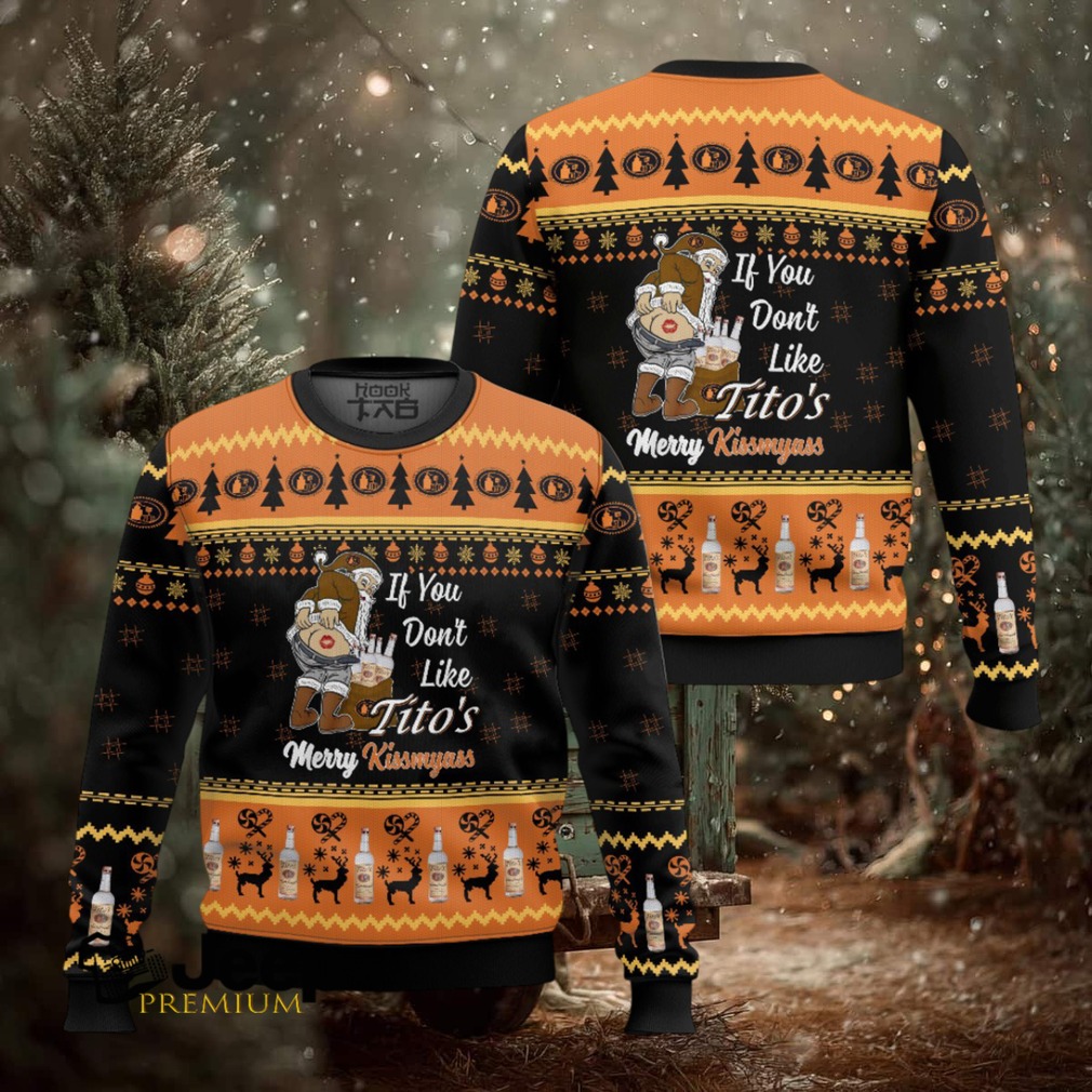 Tito’s Merry Kissmyass Ugly Christmas Sweater Tito’s Merry Kissmyass Ugly Christmas Sweater