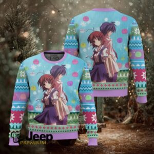 Tomoya And Nagisa Clannad Ugly Christmas Sweater