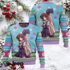 Tomoya And Nagisa Clannad Ugly Christmas Sweater
