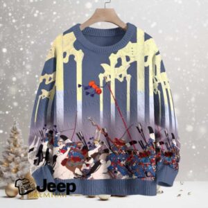 Vintage Japanese Art Crew Neck Sweater