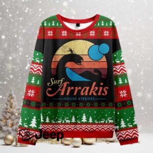Visit Arrakis Nerd Ugly Christmas Sweater Sweatshirt Visit Arrakis Nerd Ugly Christmas Sweater Sweatshirt