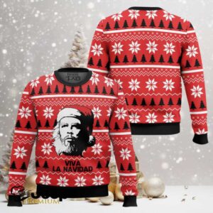 Viva La Navidad Che Guevara Ugly Christmas Sweater Viva La Navidad Che Guevara Ugly Christmas Sweater