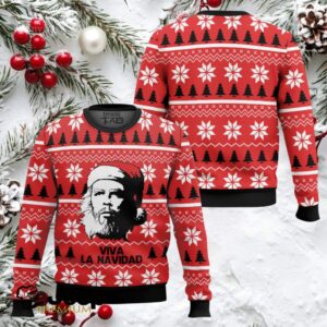 Viva La Navidad Che Guevara Ugly Christmas Sweater