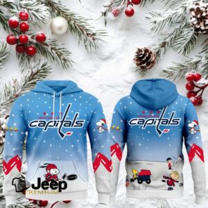 Washington Capitals x Peanuts Snoopy Hockey Hoodie Washington Capitals x Peanuts Snoopy Hockey Hoodie