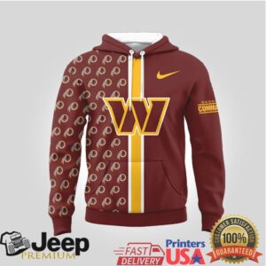 Washington Commanders Official NFL Anniversary Celebration Hoodie