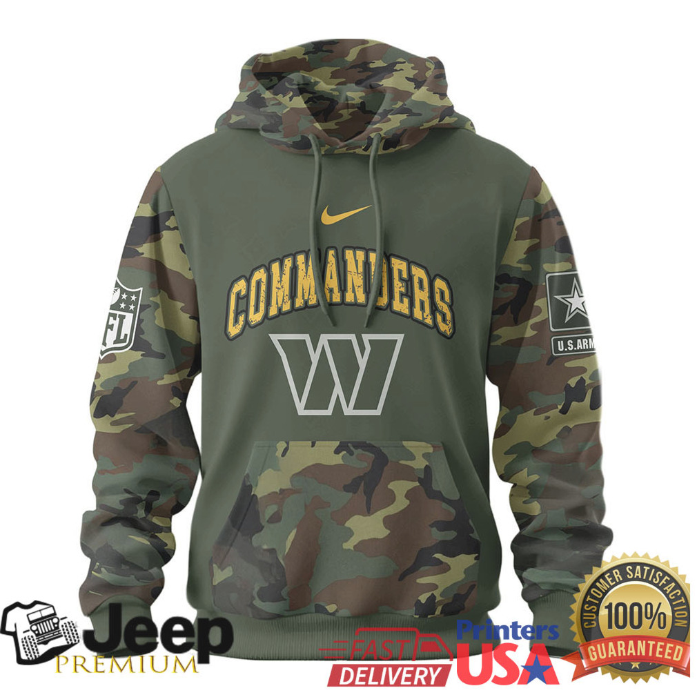 Washington Commanders Official NFL US Army 250th anniversary 3D Hoodie Washington Commanders Official NFL US Army 250th anniversary 3D Hoodie