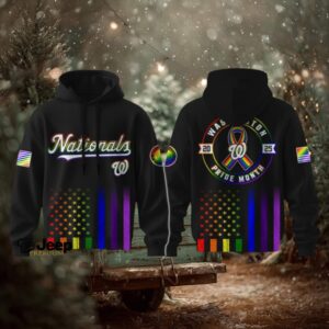 Washington Nationals x Happy Pride Month Edition Hoodie 3D