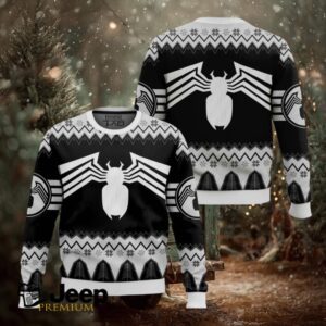 White Spider Man Into The Spiderverse Ugly Christmas Sweater White Spider Man Into The Spiderverse Ugly Christmas Sweater