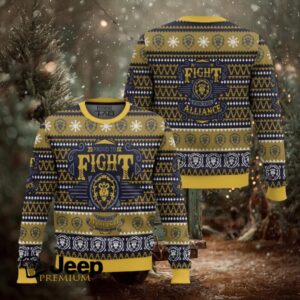 World Of Warcraft Fight For Alliance Ugly Christmas Sweater