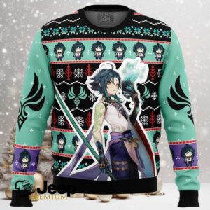 Xiao Genshin Impact Ugly Christmas Sweater