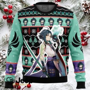 Xiao Genshin Impact Ugly Christmas Sweater