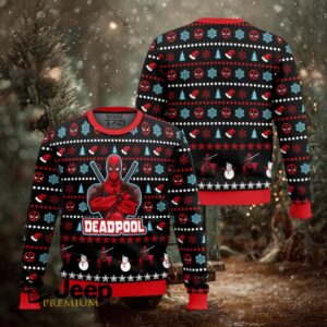 Xmas Deadpool Ugly Christmas Sweater