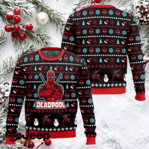 Xmas Deadpool Ugly Christmas Sweater