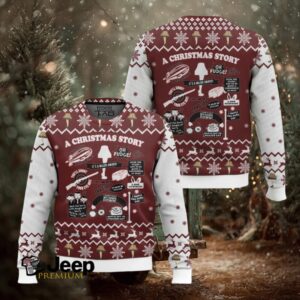 Zeppelin Leg Lamp A Christmas Story Ugly Christmas Sweater Zeppelin Leg Lamp A Christmas Story Ugly Christmas Sweater