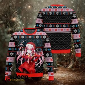 Zero Two Darling In The Franxx Ugly Christmas Sweater Zero Two Darling In The Franxx Ugly Christmas Sweater