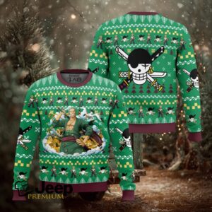 Zoro One Piece Ugly Christmas Sweater