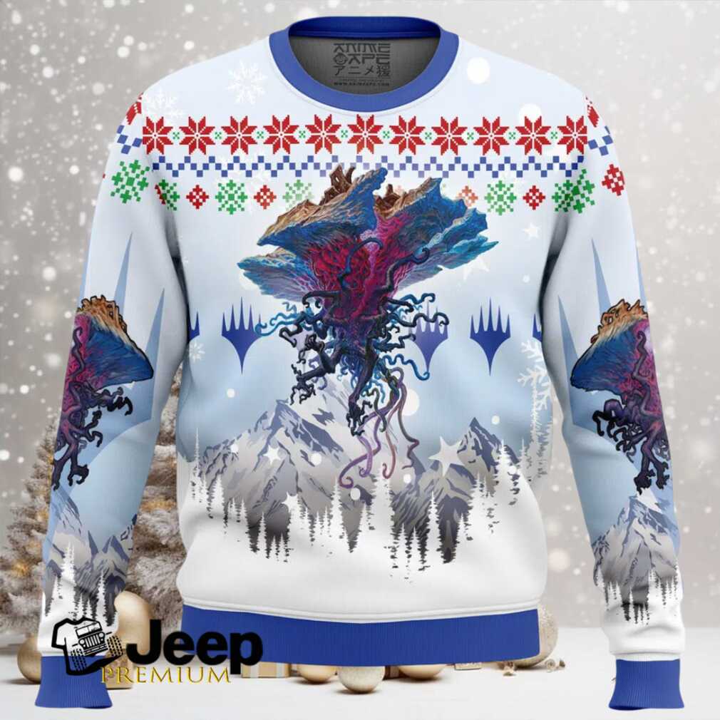 Emrakul the Aeons Torn Magic the Gathering Ugly Christmas Sweater Emrakul the Aeons Torn Magic the Gathering Ugly Christmas Sweater