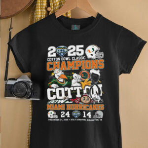 2025 Cotton Bowl Classic Champions T Shirt 2025 Cotton Bowl Classic Champions T Shirt