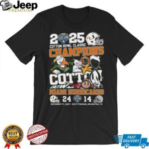2025 Cotton Bowl Classic Champions T Shirt