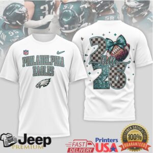 Philadelphia Eagles Official NFL Hello 2026 Shirt