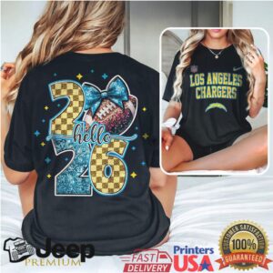 Los Angeles Chargers Official NFL Hello 2026 Shirt