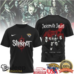 Jacksonville Jaguars Official NFL Slipknot 3D Shirt Jacksonville Jaguars Official NFL Slipknot 3D Shirt