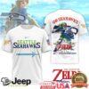 Seattle Seahawks Official NFL Its 5 Oclock Somewhere 3D Shirt Seattle Seahawks Official NFL Its 5 Oclock Somewhere 3D Shirt