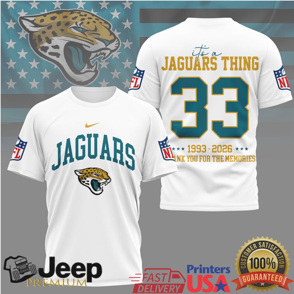 Jacksonville Jaguars Official NFL Legacy 3D Shirt Jacksonville Jaguars Official NFL Legacy 3D Shirt
