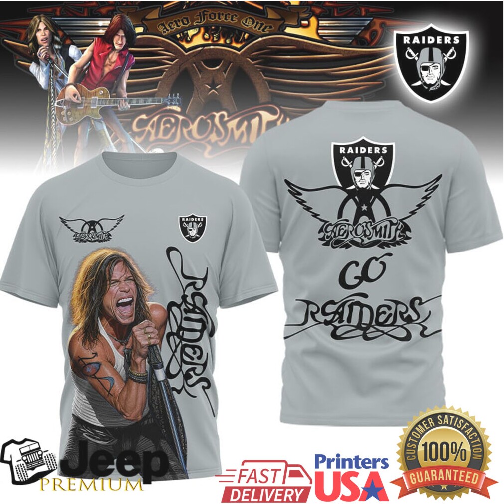 Aerosmith Steven Tyler Las Vegas Raiders Nfl Fan Tshirt Aerosmith Steven Tyler Las Vegas Raiders Nfl Fan Tshirt