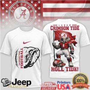 Alabama Crimson Tide Official NCAA 3D Shirt Alabama Crimson Tide Official NCAA 3D Shirt