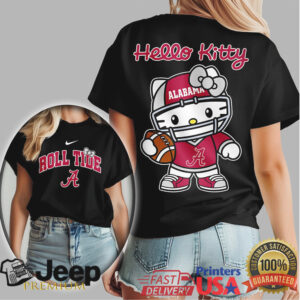 Alabama Crimson Tide Official NCAA Hello Kitty Women's Shirt