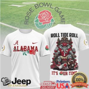 Alabama Crimson Tide Official NCAA Rose Bowl 2026 T shirt Alabama Crimson Tide Official NCAA Rose Bowl 2026 T shirt