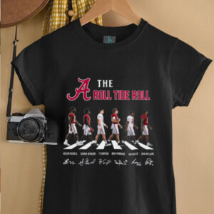 Alabama Crimson Tide Roll Tide Roll Abbey Road Style T Shirt Alabama Crimson Tide Roll Tide Roll Abbey Road Style T Shirt
