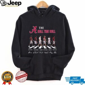 Alabama Crimson Tide Roll Tide Roll Abbey Road Style T Shirt