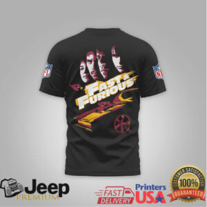Arizona Cardinals Official NFL x Fast And Furious 3D Shirt Arizona Cardinals Official NFL x Fast And Furious 3D Shirt