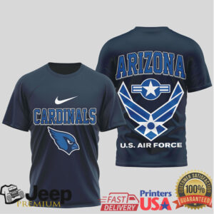 Arizona Cardinals Us Air Force Tribute T Shirt Arizona Cardinals Us Air Force Tribute T Shirt